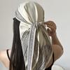Retro Summer Large Triangle Scarf: Versatile Women's Korean-Style Headscarf & Hip Wrap