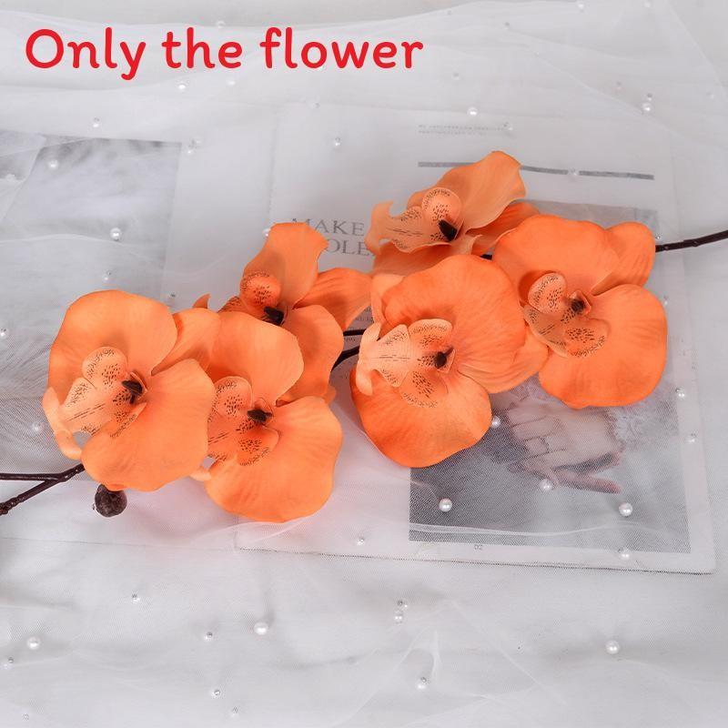 Phalaenopsis Simulation Multicolour Flower Bouquet  For Home And Decor Event