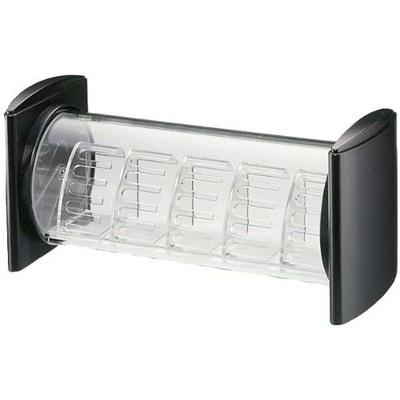 Black Watch Display Case, Made In Japan, Horizontal, Holds 5 Watches, Front Opening, Transparent, 155486