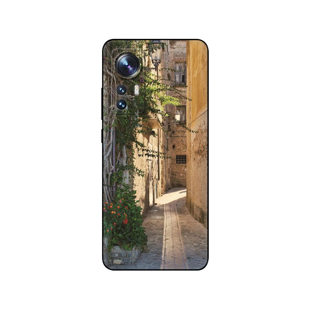 For Xiaomi 12 Case For Xiaomi 12 Pro Case Silicon Back Cover For Xiaomi Mi 12 Xiaomi  Mi 12X 12 Lite Bumper Funda Black Tpu Case