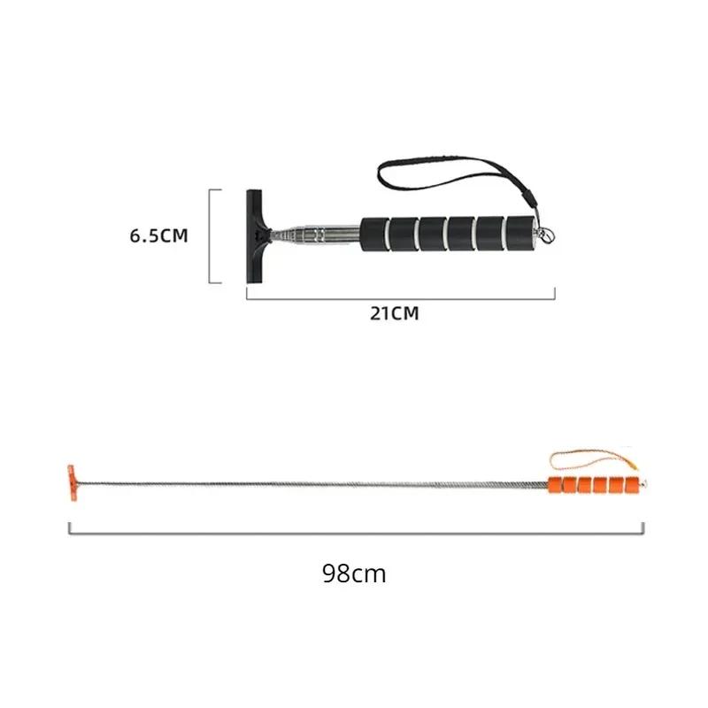 Πολυλειτουργικός καθρέφτης αυτοκινήτου Τηλεσκοπικός υαλοκαθαριστήρας Πλύση παραθύρου αυτοκινήτου Μπροστινό παρμπρίζ Αδιάβροχη βούρτσα καθαρισμού ξύστρα