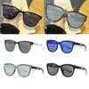 4pcs Retro Square Sunglasses Large Frame Outdoor Sun Glasses Women Men Unisex Cycling Designer Shades Classic