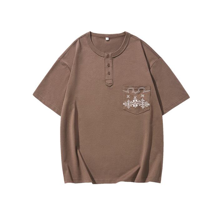 New Summer Moisture-absorbing Quick-drying Short-sleeved T-shirt Men's Loose Casual Round Neck Half-sleeved Top