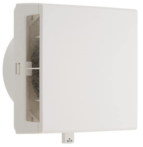 Unix Indoor Differential Pressure Air Intake, Wall Mount, PDF150BWFH (formerly AWFH), Flat Cover, with Fresh Air Purification Filter