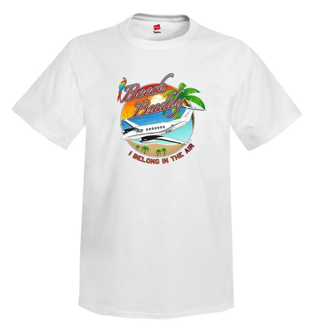 Airplane T-Shirt BEACHTHEME_AIR255JLG350-BLKS1 - Personalized 2XL