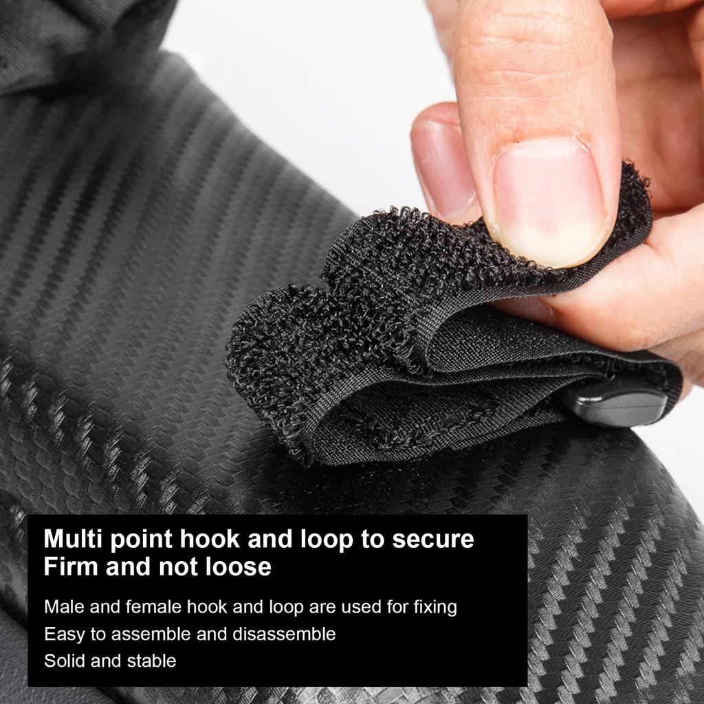 Bike Frame Bag Storage Pouch Waterproof PU EVA Hard Shell Multi Layer Large Capacity Bike Accessories