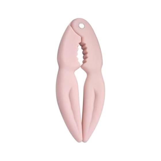 TIDTALEO Pink PP Plastic Crab Leg Crackers Kitchen Goods with Chestnut Peeler Function, Perfect for Christmas and Home Parties, Convenient Kitchen