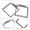 BELLIFFY 2 Pieces Pewter Guard for Meals and Aircraft Elevators - Durable and Simple
