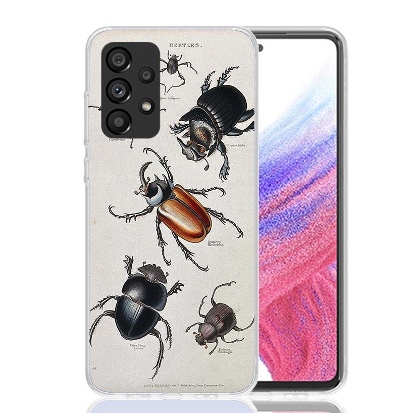 Bugs Bees Scientific Decomposition Phone Case for Samsung Galaxy A17 A16 A15 A14 A13 A57 A56 A55 A54 A53 A37 A36 A35 A34 A33 A26