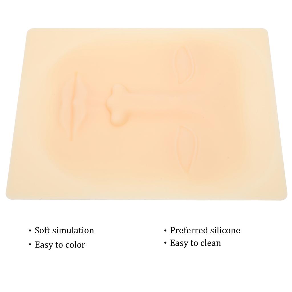 Microblading Practice Skin 4D Silicone Permanent Makeup Training Skin for Eyebrow Lip Eyeliner