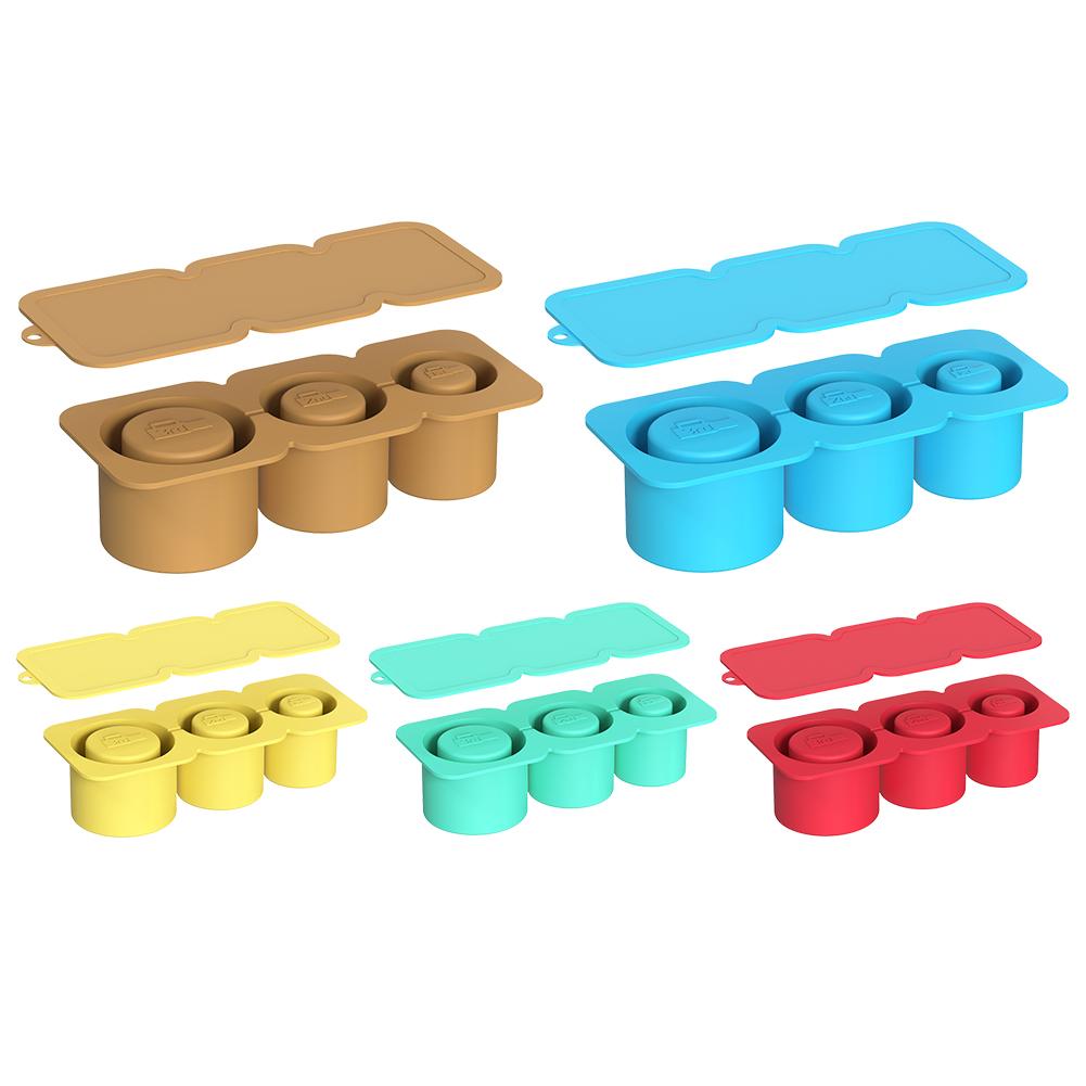 

uk* Ice Cube Maker with Lid Silicone Large Ice Cube Tray Compatible with Stanley