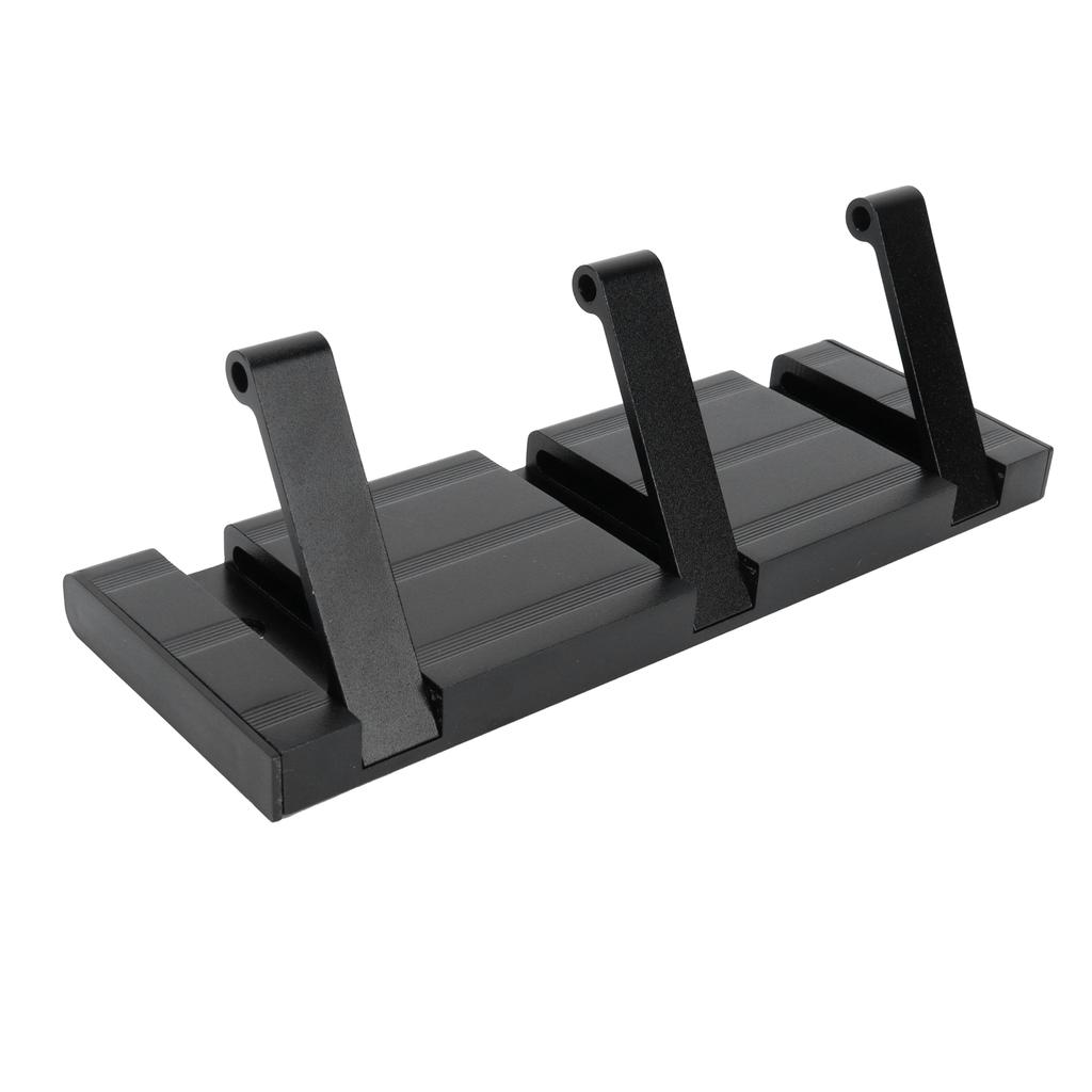 Balck Originality Hook Coat Hook Concealed Row Hanger for Home Doorway Living Room
