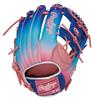 Rawlings Luva de Baseball HOH UV Graphic N6 Basic para Campo 11,25 Polegadas Rosa para Arremessador Destro