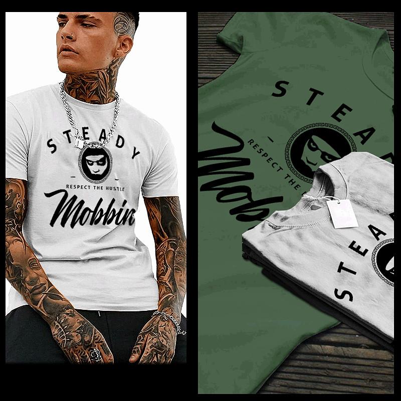 

Hip Hop t-shirt Street Hustle Boss mobbin Gangster Mobster thug life Mafia S