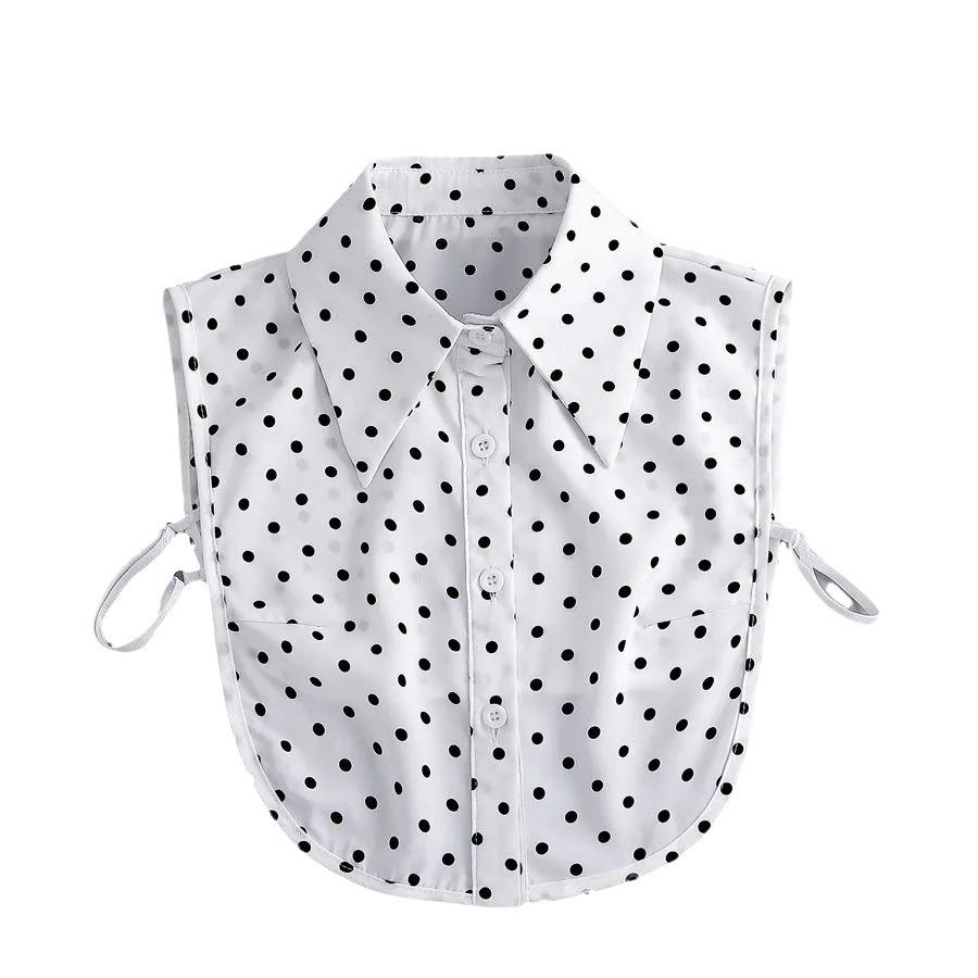 Všestranný odnímatelný ozdobný límec košile pro podzimní/zimní módu