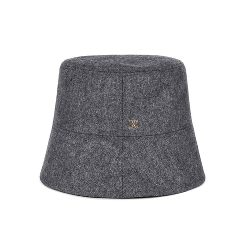 VARZAR VA Square Drop Overfit Bucket Hat Charcoal