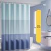 LIEI Thickened Waterproof Punch-Free Shower Curtain