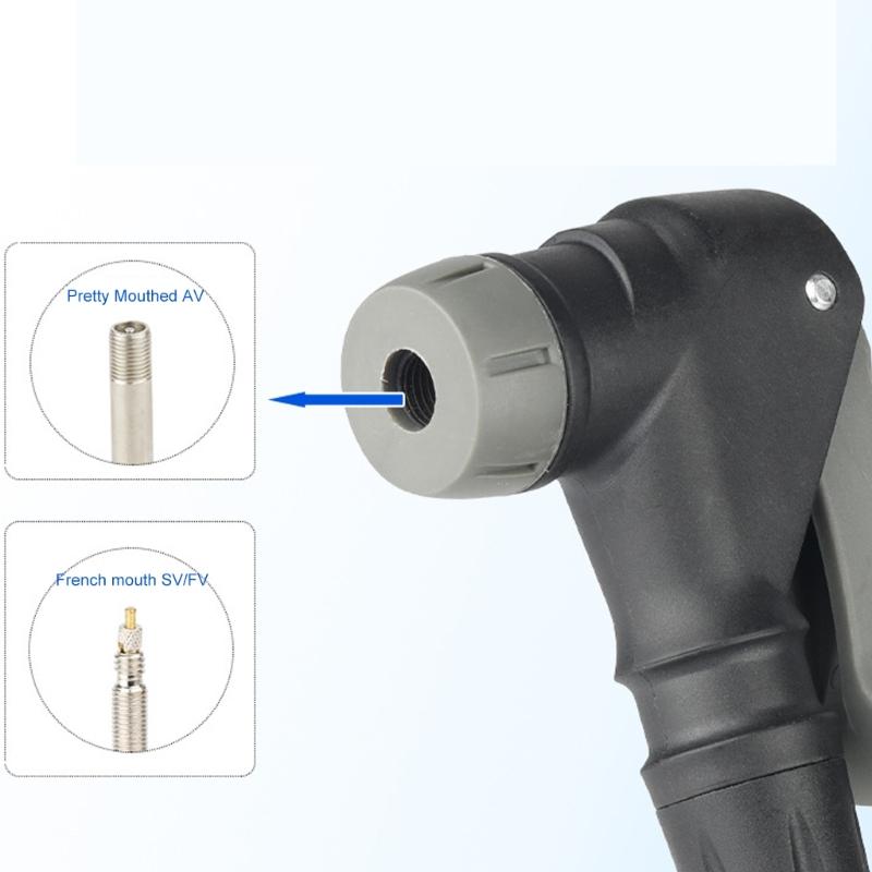 Cycling Accessory Inflation Adapter Car Tire Inflation Clamp Air pumps Extension Tube Adapter Vehicle Tyres Repair Tool