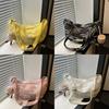 Large Capacity Summer 2024 Trendy Canvas Tote Bag Fashionable Street Style Shoulder Bag