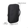Makeup Organizer Black Portable Multifunctional Oxford Cloth Cosmetic Brush Storage