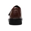 Monk Strap Slip On Genuine Leather Business Men's Shoes Handmade Dress Loafers Men Casual Shoes for Men with Buckle Big Size 49