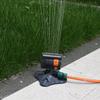 Outdoor Garden Oscillating Sprinkler Water Sprayer Automatic Garden Sprinkler 16 Nozzles Adjustable Flow Lawn Swing Sprinkler