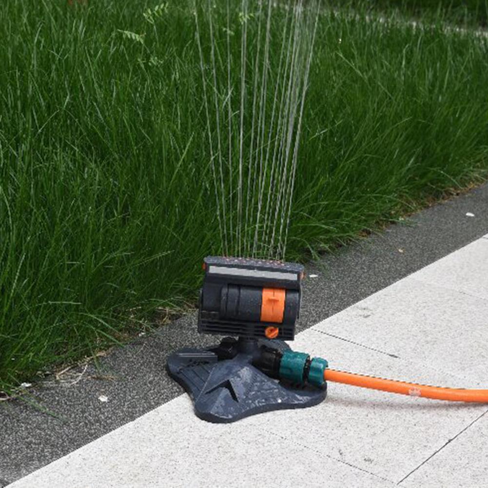 Outdoor Garden Oscillating Sprinkler Water Sprayer Automatic Garden Sprinkler 16 Nozzles Adjustable Flow Lawn Swing Sprinkler
