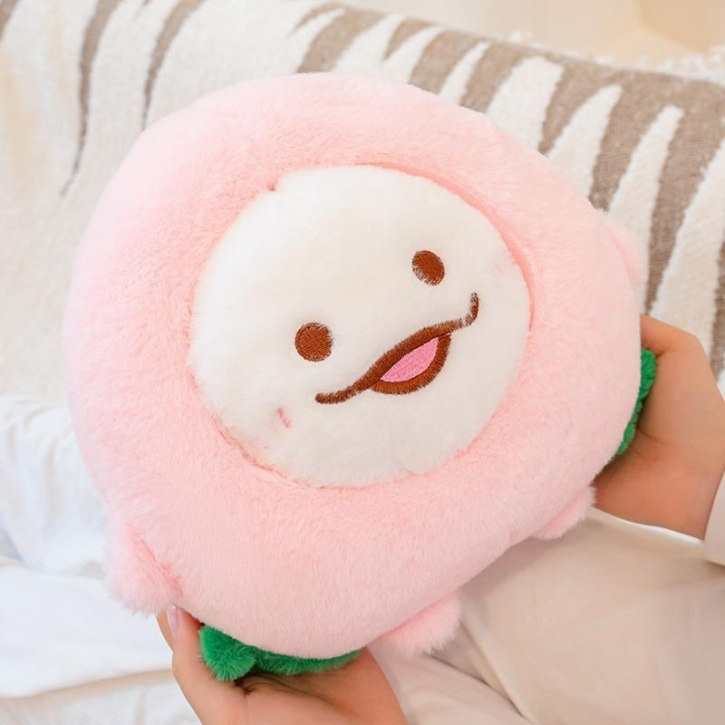 Fruit Plush Toy With Removable Design For Childrens Comfort And Play