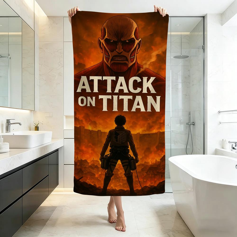 Episches Angriff der TitanenS Handtuch Fünf-Sterne-Hotelqualität Umweltfreundlich Ultraweiche Dicke Handtücher & Strandtücher