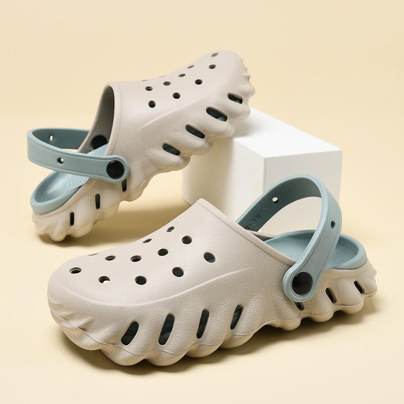 

Женские летние сандалии из ЭВА с нескользящей толстой подошвой – Прочные, без запаха, удобные пляжные шлепанцы 40-41