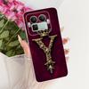 Für Realme GT8 Hülle Realme GT 8 Pro Cover 2025 Mode Buchstaben Krone Capa Weicher Silikon Stoßfänger Für Realme GT8 Pro RMX5210 Fundas