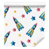 Wallpaper Spaceships Stars for Living Room and Bedroom 50x1000