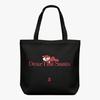 Sleeping Santa Big Tote_black