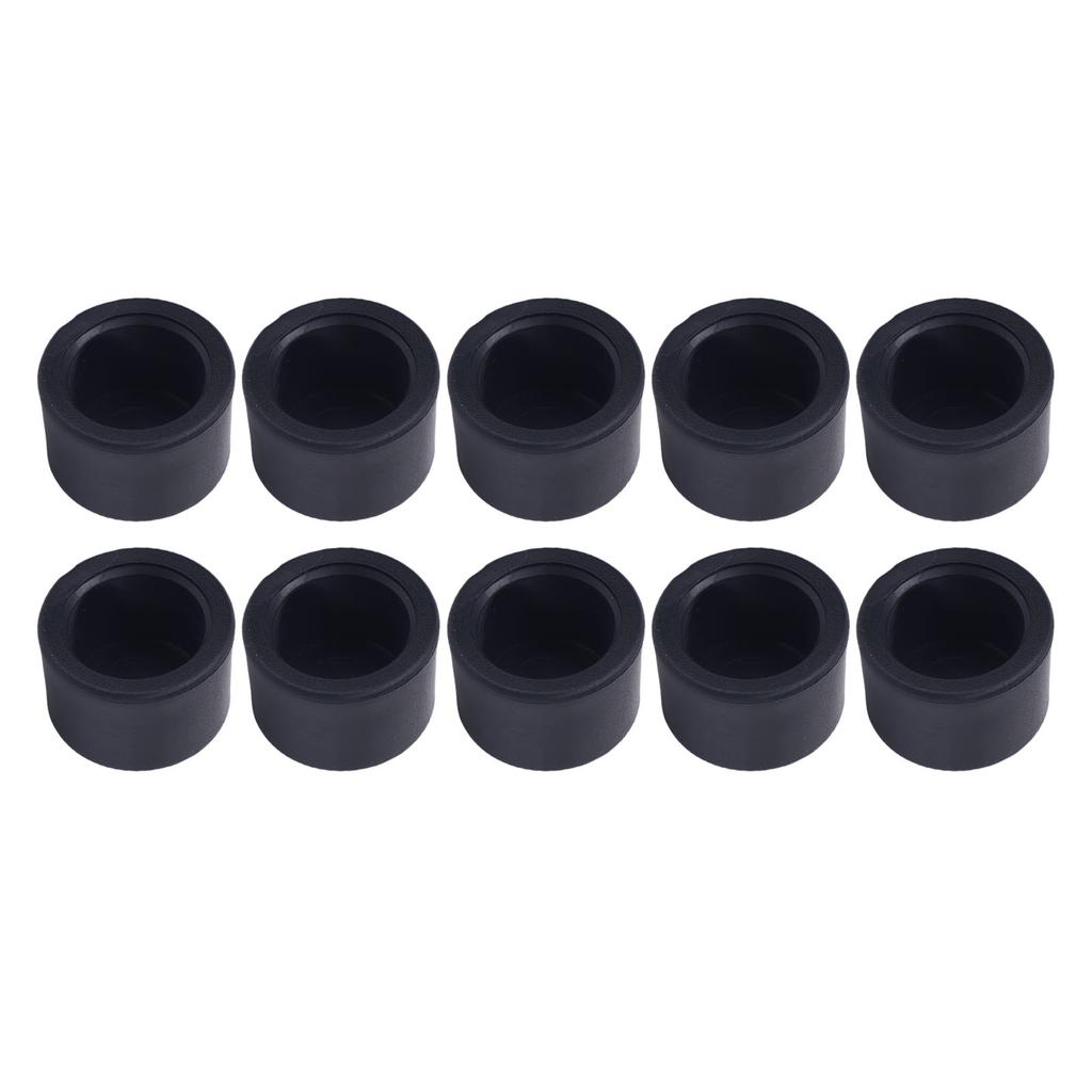 20Pcs Round Chair Leg Tips Cap Plastic Anti Slip Scratch Proof Chair Table Leg Cover Floor Protector for Home Furniture Gym 0.98 X 0.94in