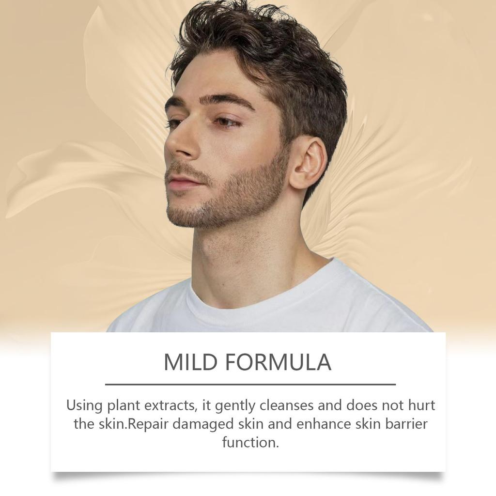 Woodsleep Men's Beard Care Set Nourishing Moisturizing Gentle Cleanser For Beard Maintenance