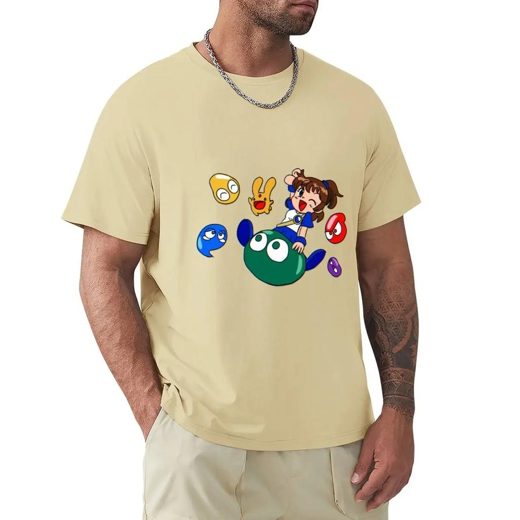 summer Tops Hattori Classic harajuku summer Tops Puyo Puyo Cover Redraw (90sthetic) oversized cute tops
