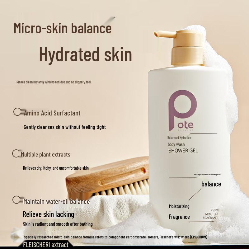 Boti Balanced Hydrating Shower Gel