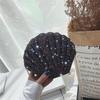 Borse a conchiglia con perle con paillettes laser Borsa a tracolla da donna Borsa a tracolla a catena femminile Pochette da donna