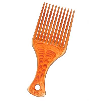 Kunststoff-Haarkammeinsatz, Afro-Haarpickkamm, Haar- und Friseur-Styling-Werkzeug