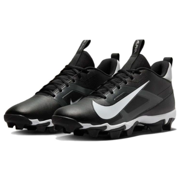 Nike Alpha Menace 4 Shark Black White Men Sneakers Light-Smoke-Grey Metallic-Silver FN0028-001