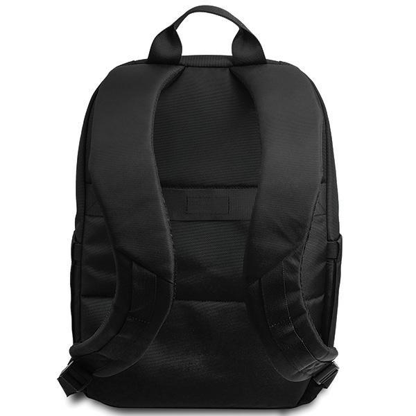 BMW Backpack BMBP15COMSCAKR 16"black/black Carbon Red Stripes