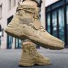 Brand Mens Hiking Boots Sneakers Men Casual Vulcanized Shoes Outdoor Soft Sole Desert Boots Walking Sport Shoes Man Ankle Boots