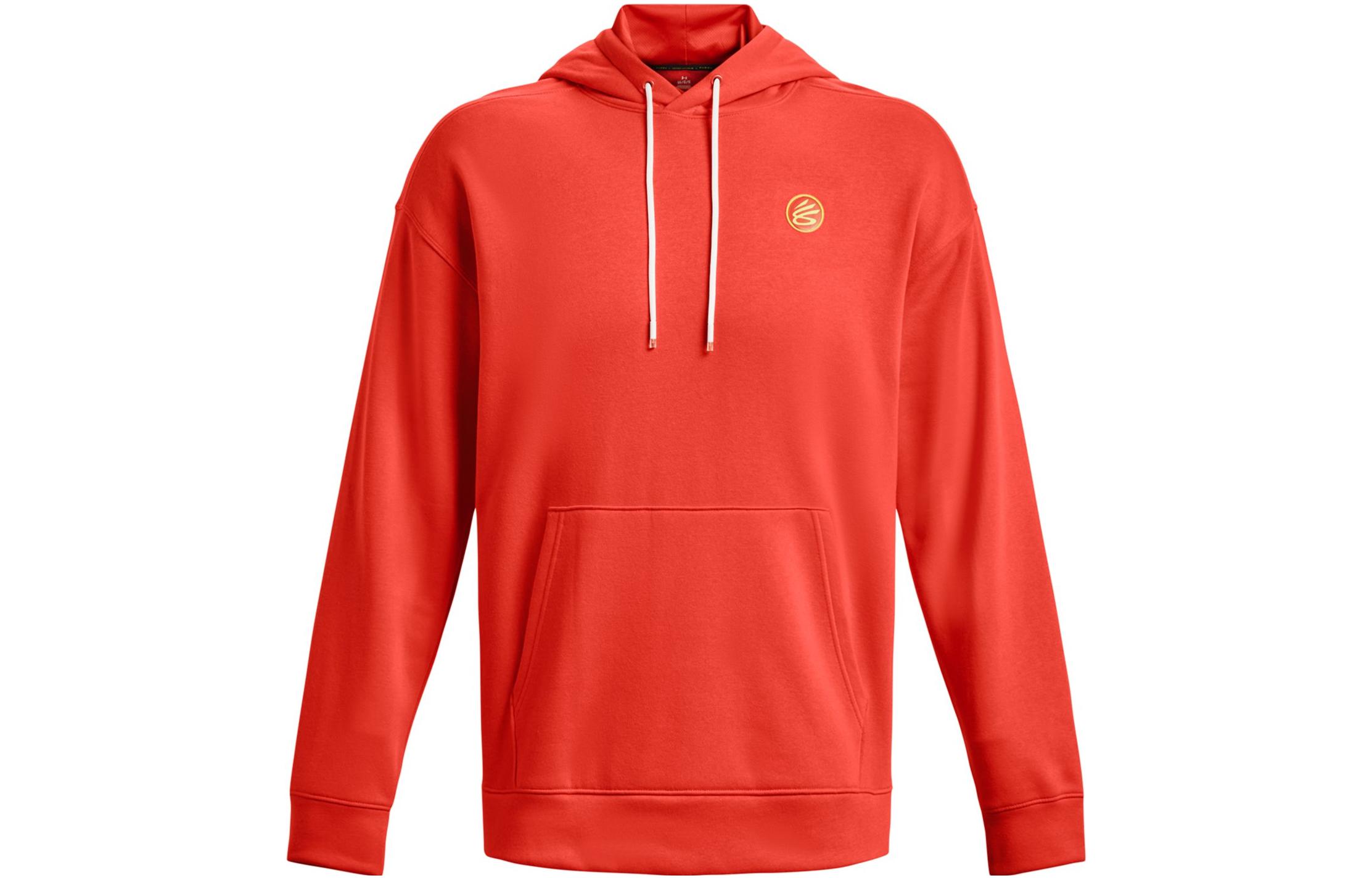 Under Armour Sweatshirts Men s Red Hooded Moderate Regular 1374314-860 L