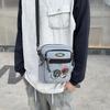 Bags Women's Trendy Brand Mini Casual Japanese Shoulder Bag Men's Mobile Phone Bag Casual Street Sports Messenger Bag Small Bag