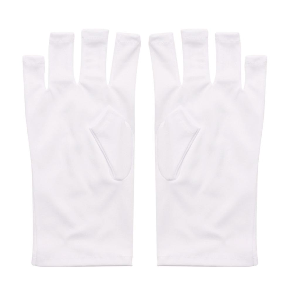 Protect Finger Skin Nail Painting Gloves Anti -UV UV-protective Gloves Nail Art Mittens  Nail Tools