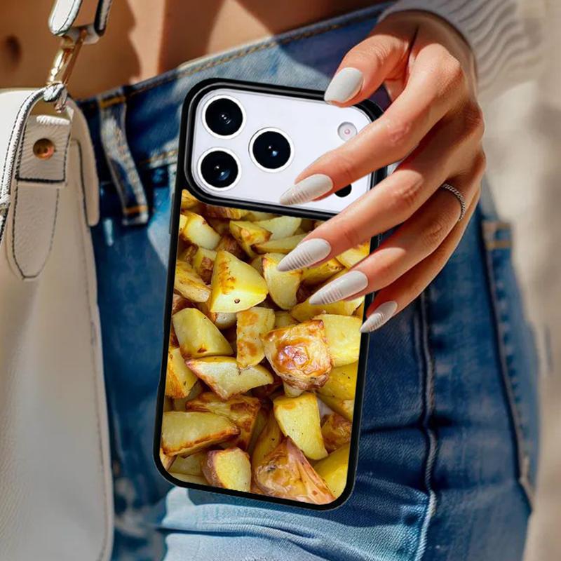 

Roast Potato Phone Case For iPhone 17 Air 14 15 13 12 Max Cover For Apple 16e 11 Pro Max Plus Coque iPhone 13pro max