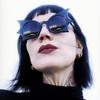 Kedun Bat Hip Hop Butterfly Sunglasses: 2023 Trendy Shades for Dancing & Internet Celebrities