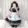 Robe Déguisement de Servante J-yuefang, Noir et Blanc, Tenue de Jeu de Rôle Anime Japonais, Tailles S-XXL