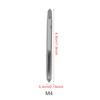 3PcsCelsiusSet M3CelsiusM4CelsiusM5 Bearing Steel Hand Thread Tap Screw Taps Tool(M3)