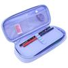 Round Zipper Pen Tit [Pencil Case] Case/Pompon Long-tailed